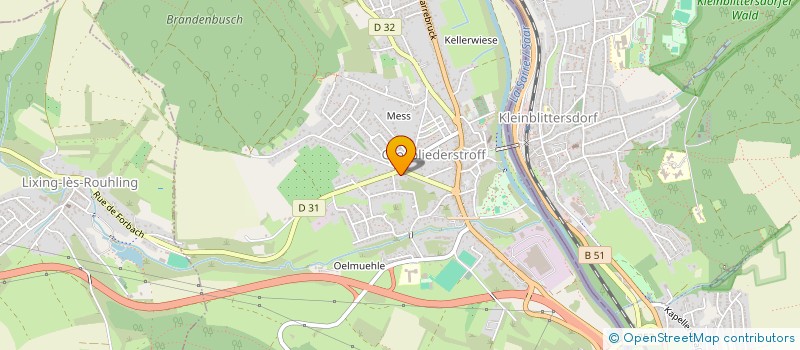 localisation de l'entreprise DIXIECIEL LOGISTICS TRANSPORTS à GROSBLIEDERSTROFF