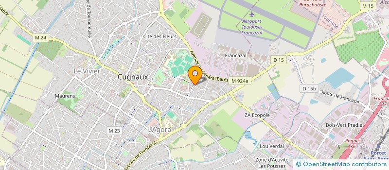 localisation de l'entreprise DIXIN IMMOBILIER  CUGNAUX