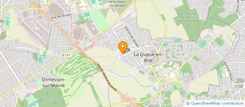 localisation de l'entreprise DIXIT CONSULTING  LA QUEUE-EN-BRIE