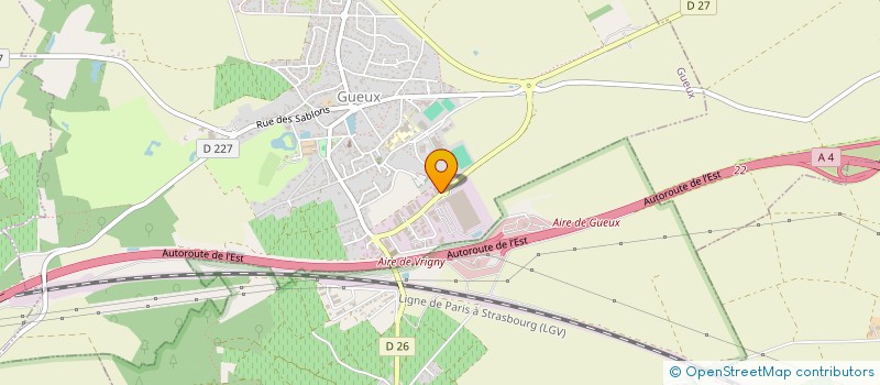 localisation de l'entreprise DIXIT PEGGY  GUEUX