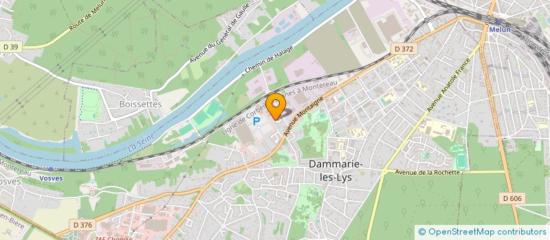 localisation de l'entreprise DIXITAE CONSULTING à DAMMARIE-LES-LYS