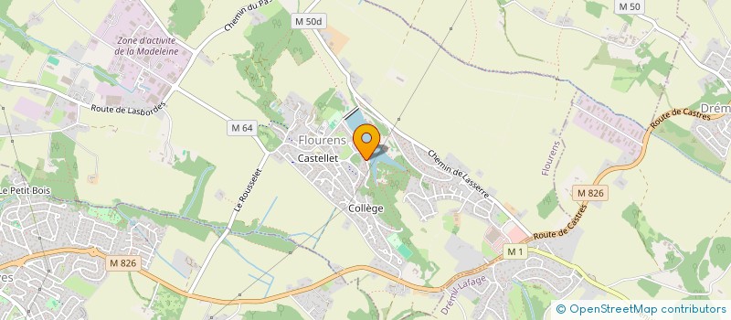 localisation de l'entreprise DIXLY  FLOURENS