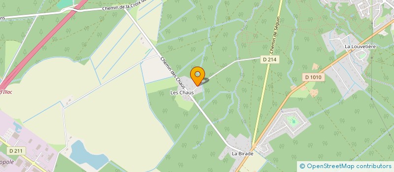 localisation de l'entreprise DIXMERIAS INVESTISSEMENTS  CESTAS