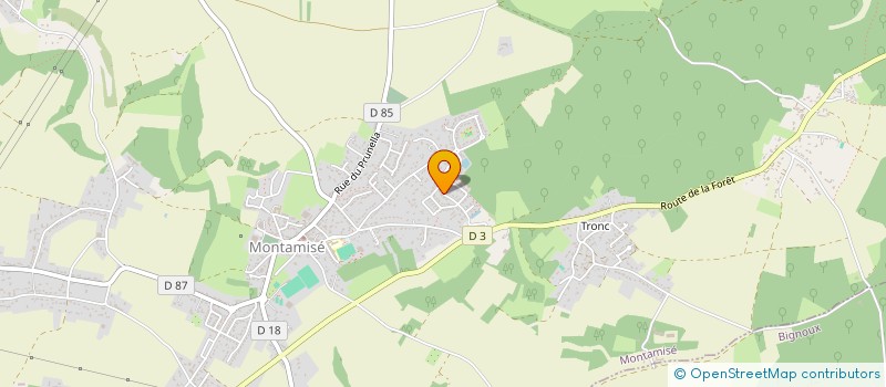 localisation de l'entreprise DIXSIX  MONTAMISE