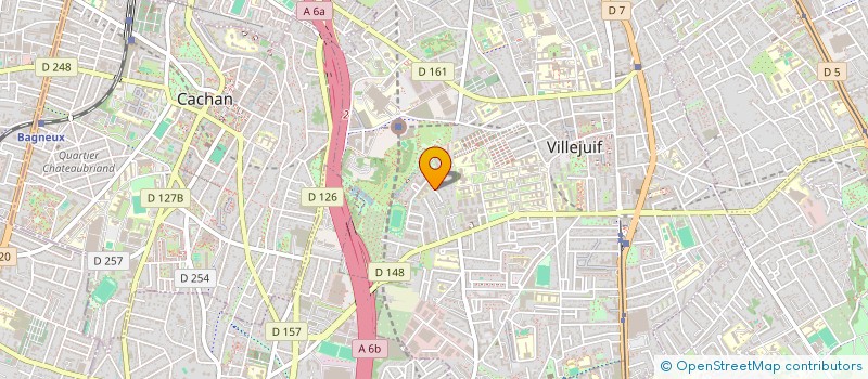 localisation de l'entreprise DIY SERVICE  VILLEJUIF