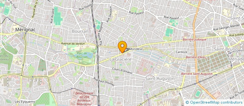 localisation de l'entreprise DIYANA  MERIGNAC