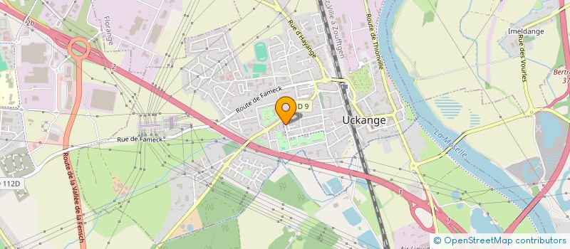 localisation de l'entreprise DIYAR à UCKANGE