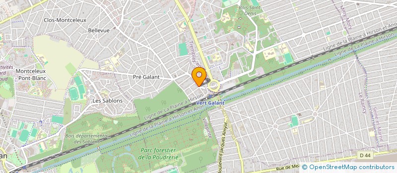 localisation de l'entreprise DIYAR  VILLEPINTE