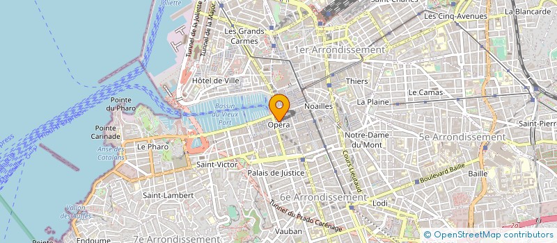 localisation de l'entreprise DIYE MERWAN ET SHABAIN MOHAMED à MARSEILLE