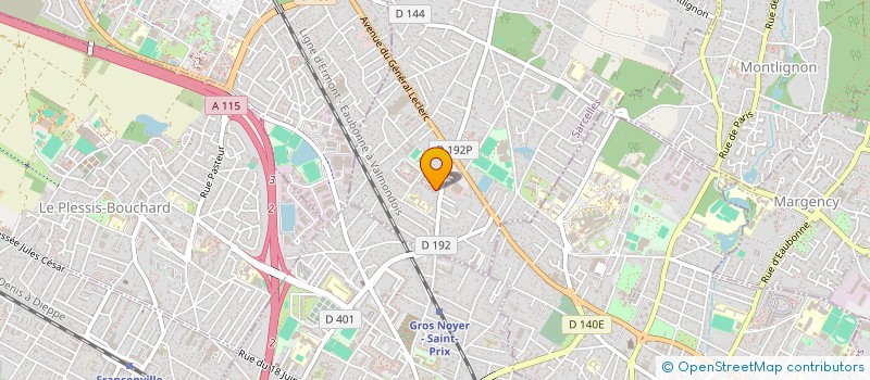 localisation de l'entreprise DIZ DIZ TRANSPORT à SAINT-PRIX