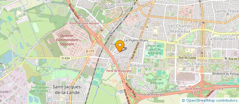 localisation de l'entreprise DIZALCH  SAINT-JACQUES-DE-LA-LANDE