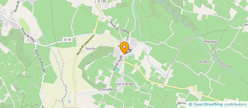 localisation de l'entreprise DIZARD IMMOBILIER  PUJOLS