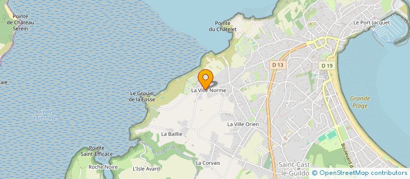 localisation de l'entreprise DIZAVEL  SAINT-CAST-LE-GUILDO