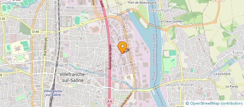 localisation de l'entreprise DIZAY ENERGY  VILLEFRANCHE-SUR-SAONE
