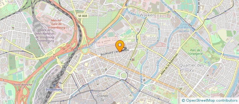localisation de l'entreprise DIZENGOFF à STRASBOURG