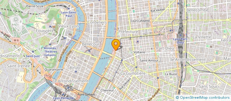localisation de l'entreprise DIZINGOF à LYON