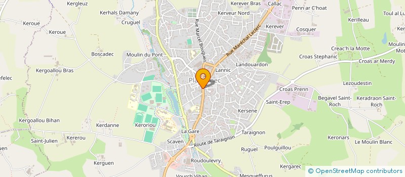 localisation de l'entreprise DIZOLO à PLABENNEC