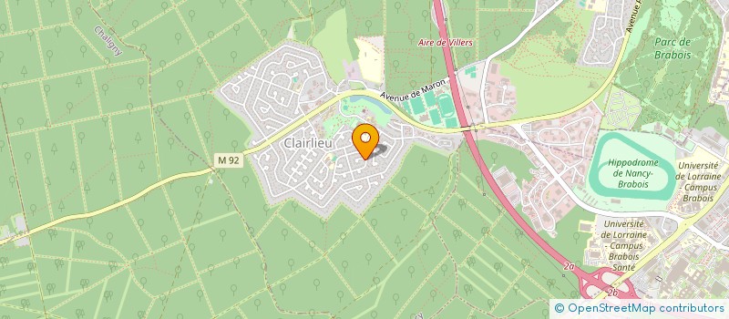 localisation de l'entreprise DIZZ COVER  VILLERS-LES-NANCY