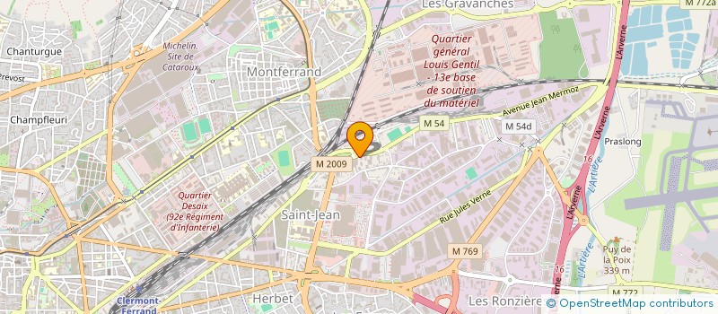localisation de l'entreprise DIZZA HOME à CLERMONT-FERRAND