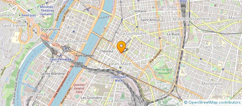 localisation de l'entreprise DIZZINESS  LYON