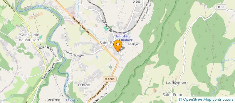 localisation de l'entreprise DJ à LA BRIDOIRE