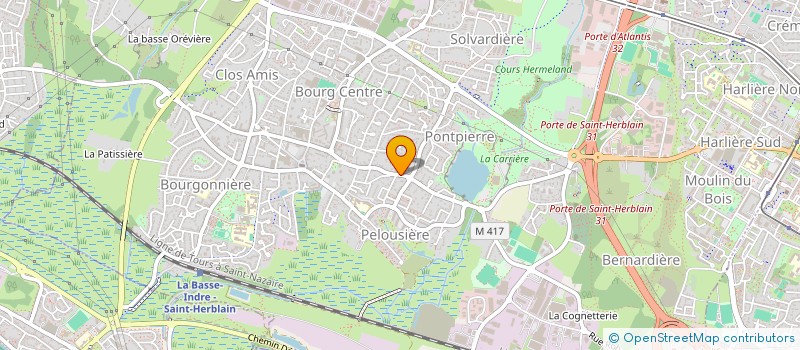 localisation de l'entreprise DJ 44  SAINT-HERBLAIN