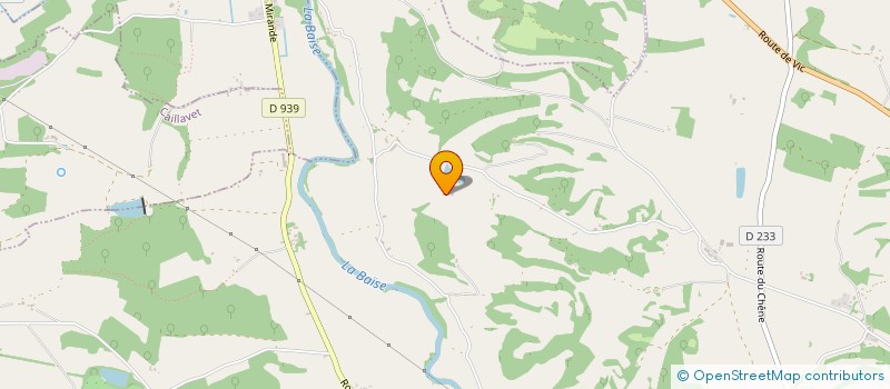 localisation de l'entreprise DJ  ORDAN-LARROQUE