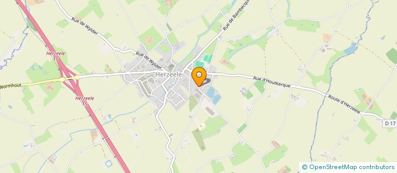 localisation de l'entreprise DJ à HERZEELE
