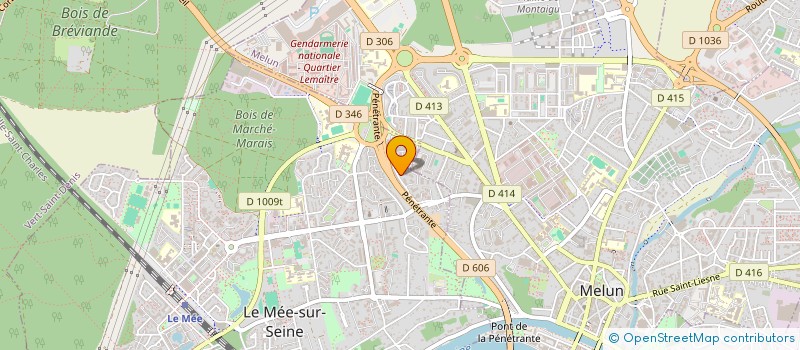 localisation de l'entreprise DJ AGENCEMENT à LE MEE-SUR-SEINE