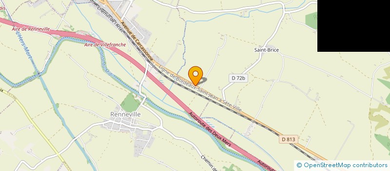 localisation de l'entreprise DJ BIKES  LAGARDE