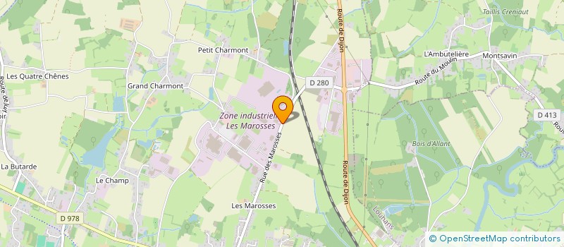 localisation de l'entreprise DJ-BOX à BRANGES
