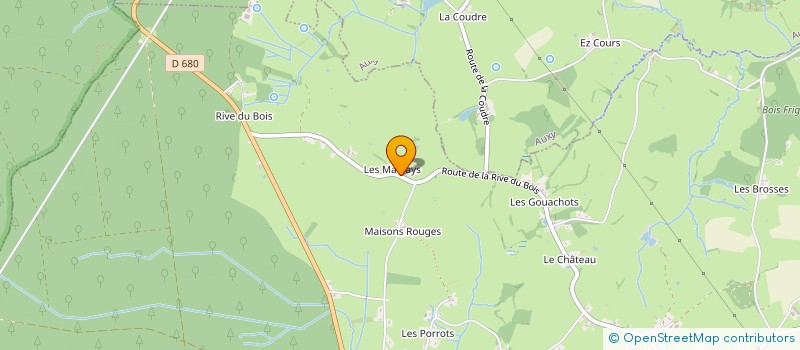 localisation de l'entreprise DJ BRAC HOLDING  ANTULLY