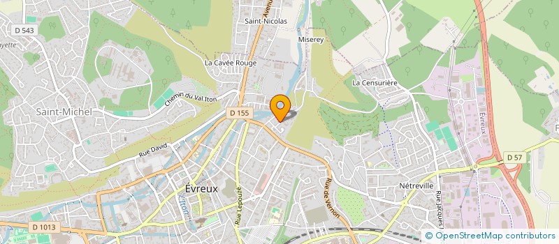 localisation de l'entreprise DJ CAR SERVICES à EVREUX