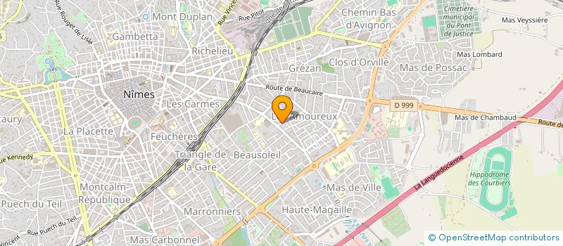 localisation de l'entreprise DJ CONSULTING  NIMES