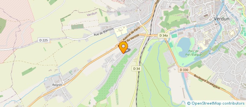 localisation de l'entreprise DJ EB CONSEILS à VERDUN
