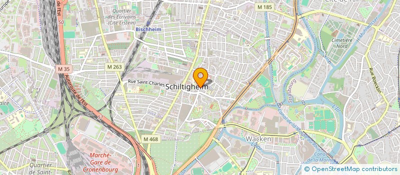 localisation de l'entreprise DJ FACADE  SCHILTIGHEIM