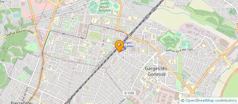 localisation de l'entreprise DJ GESTION  VILLIERS-LE-BEL