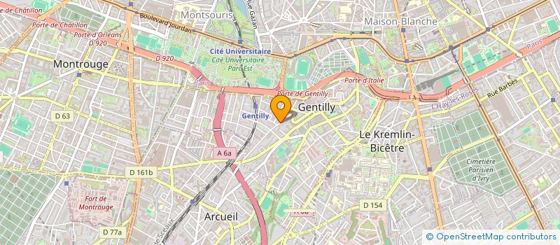 localisation de l'entreprise DJ GROUP EVENT à GENTILLY