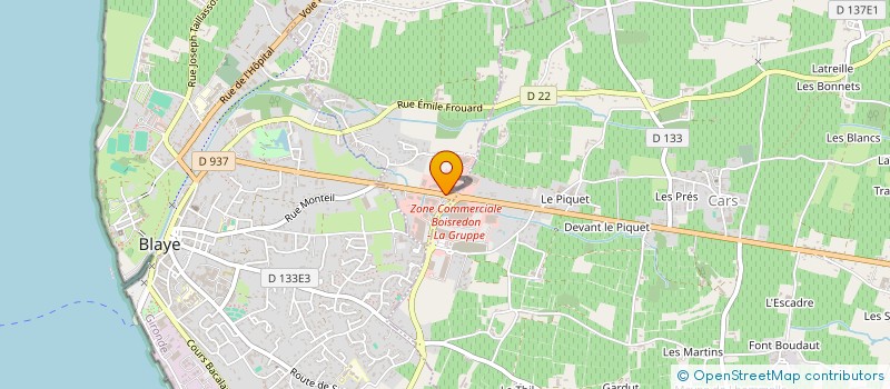 localisation de l'entreprise DJ LITERIE à SAINT-MARTIN-LACAUSSADE