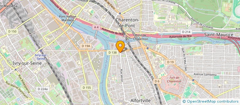 localisation de l'entreprise DJ.LY  ALFORTVILLE