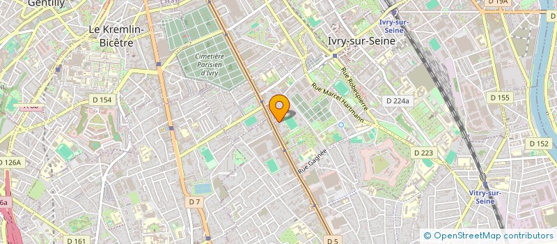 localisation de l'entreprise DJ MEUBLES  IVRY-SUR-SEINE