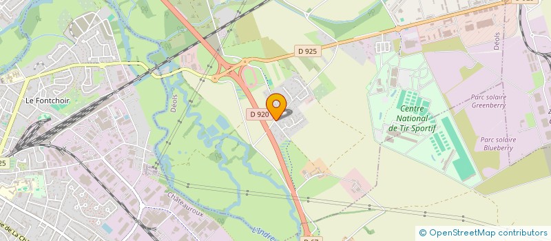 localisation de l'entreprise DJ MILIE EVENTS  DEOLS