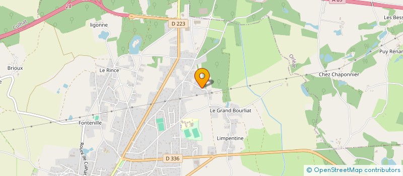 localisation de l'entreprise DJ MIRAGE  LEZOUX