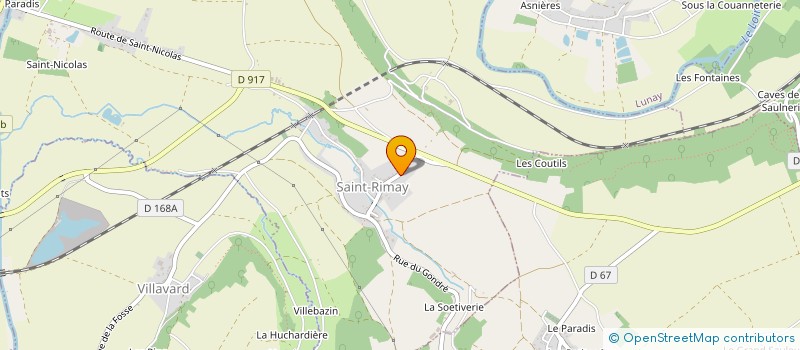 localisation de l'entreprise DJ MIX EVENTS  SAINT-RIMAY