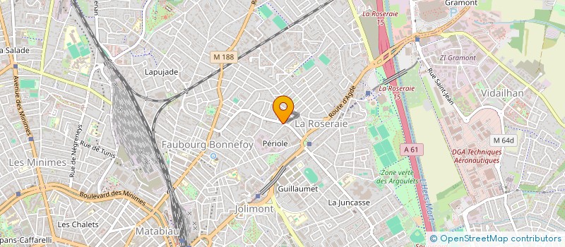 localisation de l'entreprise DJ PHOTOGRAPHIE à TOULOUSE