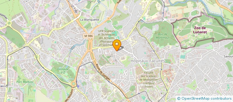 localisation de l'entreprise DJ PLANTIER à MONTPELLIER