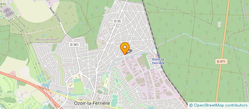 localisation de l'entreprise DJ SERVICES  OZOIR-LA-FERRIERE