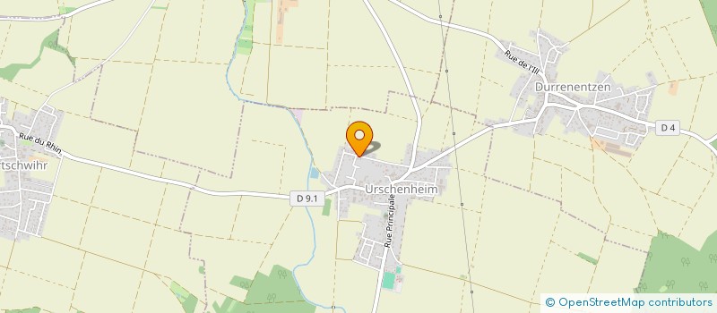 localisation de l'entreprise DJ SERVICES  BALTZENHEIM