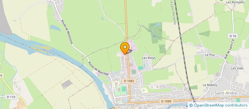 localisation de l'entreprise DJ2C  MONTROND-LES-BAINS