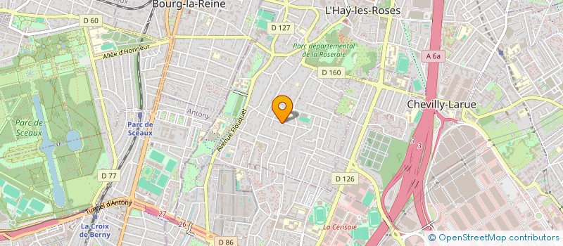 localisation de l'entreprise DJ2M  L'HAY-LES-ROSES